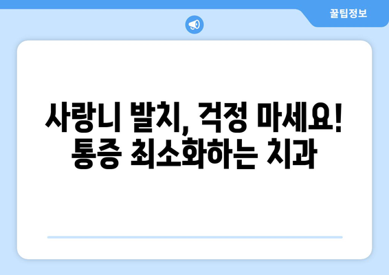 대구시 남구 봉덕3동 사랑니 발치 치과 가격 비용 잘하는 곳 추천 BEST 10 비교 가이드