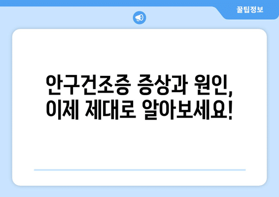 전라남도 함평군 월야면 안구건조증 안과 추천 잘하는 곳 총정리