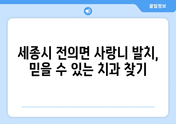 세종시 세종특별자치시 전의면 사랑니 발치 치과 가격 비용 잘하는 곳 추천 BEST 10 비교 가이드