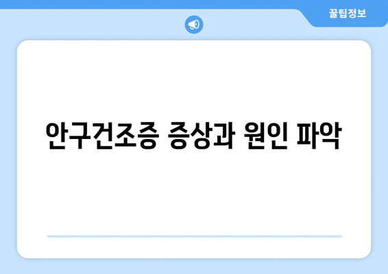 전라북도 부안군 동진면 안구건조증 안과 추천 잘하는 곳 총정리