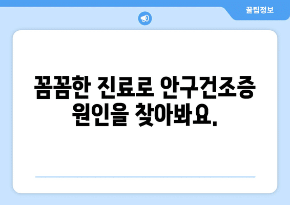강원도 동해시 부곡동 안구건조증 안과 추천 잘하는 곳 총정리