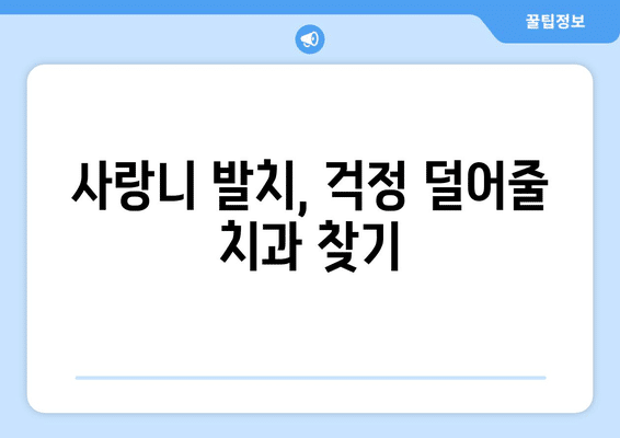 강원도 양양군 서면 사랑니 발치 치과 가격 비용 잘하는 곳 추천 BEST 10 비교 가이드