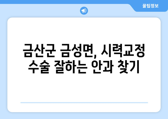 충청남도 금산군 금성면 라식 | 라섹 | 스마일라식 수술 추천 안과 잘하는 곳 | 비용 | 후기 | 가격